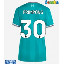 Liverpool Jeremie Frimpong #30 Rezervni Dres za Ženska 2025-26 Kratak Rukav